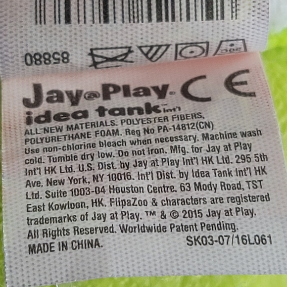 FlipaZoo Imogen Dragon Persephone Unicorn Plush - Picture 15 of 16